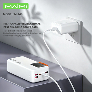 Station d'alimentation portable 30000 mAh avec cordon, câbles doubles intégrés, <span class=keywords><strong>6</strong></span> ports de sortie, charge rapide PD, <span class=keywords><strong>batterie</strong></span> <span class=keywords><strong>externe</strong></span> <span class=keywords><strong>pour</strong></span> l'extérieur - Product Image 4