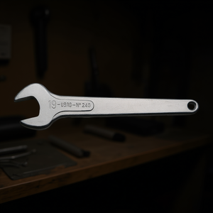 Clé à molette ouverte 9 mm Np245 pour outils de réparation mécanique - Product Image 3