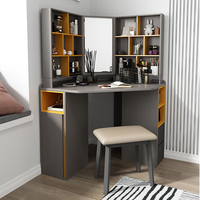 Meubles de chambre à coucher modernes de luxe, coiffeuses, commodes d'angle, tables de maquillage, panneaux de dressing pour salon