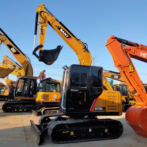 Mini-excavatrice sur chenilles Sany SY75C Pro d'occasion, excavatrice SY135 SY155C en bon état, excavatrice Sany SY75 Pro à vendre d'occasion - Product Image 4