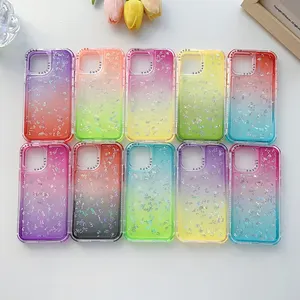 Dream Three-In-One Two-Color Digital Glue Cell Phone Case for iPhone