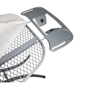 Grande <span class=keywords><strong>Asse</strong></span> <span class=keywords><strong>da</strong></span> <span class=keywords><strong>Stiro</strong></span> Pieghevole in Legno e Metallo con Copertura Antipolvere, <span class=keywords><strong>Dimensioni</strong></span> 50x40x30cm per Uso Domestico - Product Image 4