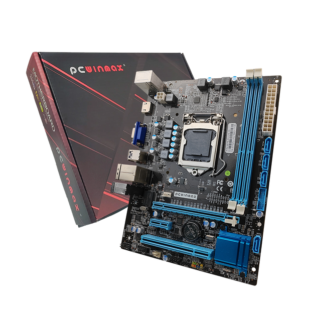 PCWINMAX Brand New B75 LGA 1155 DDR3 OEM Placa Mae Mainboard Motherboard for Desktops Wholesale