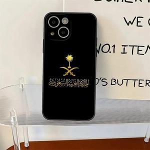 Kerajaan Arab Saudi bendera casing ponsel untuk <span class=keywords><strong>iPhone</strong></span> 16 15 14 13 12 11 Pro Max silikon lembut penutup cangkang sel - Product Image 6