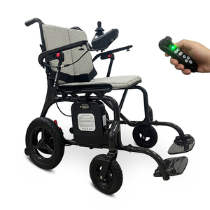 Silla de Ruedas Eléctrica de Fibra de Carbono para Personas con Discapacidad KSM-507P, Carga Máxima 160 kg, con Motor sin Escobillas de 500 Vatios y Batería de Litio de 20 Ah - Product Image 1