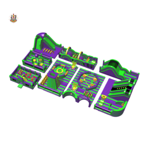 Parque Inflable Gigante <span class=keywords><strong>de</strong></span> 500 m², Equipo <span class=keywords><strong>de</strong></span> Juego Suave para Exteriores, Parque Inflable, Circuito <span class=keywords><strong>de</strong></span> Obstáculos Inflable para Adultos - Product Image 2