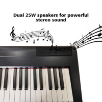 Beisite S-210 Prix Usine French Dream Sound Clavier Électronique Numérique Portable 88 Touches Lestées 128 Rythmes