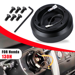 Honda 130H Aluminum Steering Wheel Hub Adapter Quick Release Kit For <b>Motorcycle</b> - Product Image 3