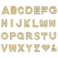 EMANCO Collier tendance pour femme, plaqué or 14 carats, en acier inoxydable, avec pendentifs géométriques A-Z (26 lettres)