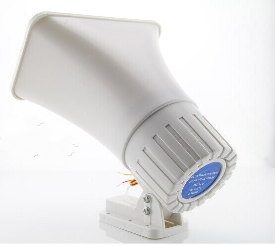 Hot Sale Siren 2 Tons Loudly Warning High Power 30W Alarm Siren Wired 12V External Siren for Security Alarm