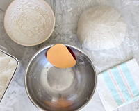 Outils de cuisson et de pâtisserie d'approvisionnement d'usine Bol à pâte en silicone Grattoir à orange et coupe-pâtisserie pour la cuisine
