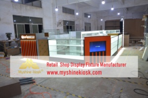 Tuỳ Chỉnh Mall Điện Thoại Di Động Phụ Kiện Kiosk Của Điện Thoại Di Động Sửa Chữa Kiosk & Bán Lẻ Điện Thoại Di Động Trường Hợp Bao Gồm <span class=keywords><strong>Showcase</strong></span> Truy Cập Để Bán - Product Image 4