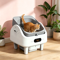 <strong>Top</strong> Selling <strong>Cat</strong> <strong>Toilet</strong> Lettiera <strong>Automatic</strong> Large Inner Space Labor Saving Pet Cleaning Gear