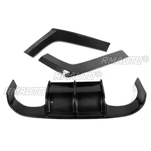 Kit de Carrocería para BMW F30 2012-2019, Difusor de Parachoques Trasero para BMW F30, Fibra de Carbono Real, Estilo AN, Protector de Parachoques, Accesorios para Automóviles - Product Image 5