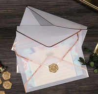 Invitación de Boda de Papel Glassine con Impresión Digital a Color Personalizada, Biodegradable, Reciclable y Resistente a Altas Temperaturas