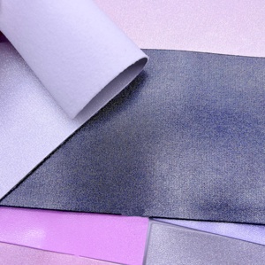 Rouleaux de similicuir holographique PU irisé, tissu laser pour sacs, portefeuilles, couvre-chefs - Product Image 3