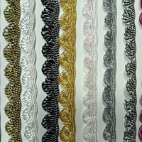 Fabrika Rayon 5mm Ric Rac toptan şerit konfeksiyon aksesuarları için dalga Zig Zag şekil dokuma dantel süslemeler