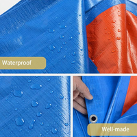 Bâche imperméable robuste en PE vierge ignifuge et antistatique de qualité supérieure pour usage agricole et automobile
