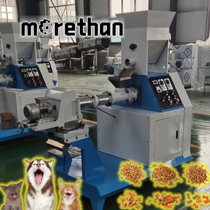 Giá tốt nhỏ đầy đủ tự động thức ăn vật nuôi máy đùn nổi thức ăn cho cá máy đùn đậu nành máy đùn - Product Image 4