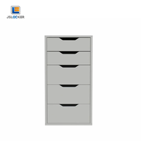 Commode de bureau en bois massif simple personnalisée sous la table armoire de bureau verticale de tiroirs armoire de rangement