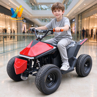 Voiture électrique pour enfants Woqi, quad électrique tout-terrain pour enfants avec lumières LED et télécommande, idéal pour les stands commerciaux