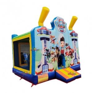 Château gonflable personnalisé en forme <span class=keywords><strong>de</strong></span> patte <span class=keywords><strong>de</strong></span> chien, château gonflable pour chiots, château gonflable pour <span class=keywords><strong>la</strong></span> location et les fêtes - Product Image 2