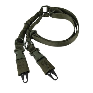 Cinghia Tattica Regolabile a 2 Punti in Nylon Resistente con Gancio a Becco d'Aquila in Metallo a Sgancio Rapido per <span class=keywords><strong>Caccia</strong></span> all'Aperto - Product Image 4