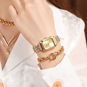 2026 Chinese New Year <strong>Gift</strong> <strong>Set</strong> for <strong>Women</strong> Luxury Handmade Stainless Steel Gold Watch Jewelry <strong>Set</strong> Necklace Bracelet Earrings Ring - Product Image 4