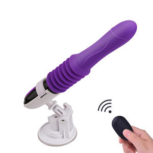 Mesin seks baru getar pemompa masturbasi wanita Mesin seks dapat ditarik otomatis untuk wanita dengan Dildos steker Anal - Product Image 2