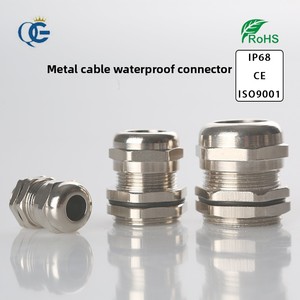 Cáp không thấm nước tuyến nối chống đùn kẹp khóa vít Brass PP vật liệu Mức độ bảo vệ ROHS chứng nhận - Product Image 4