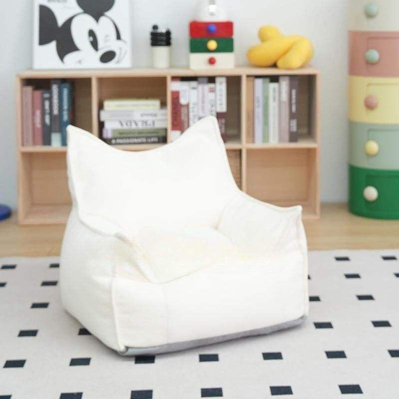 Blanc neige [Tissu chenille haut de gamme à remplissage élevé]