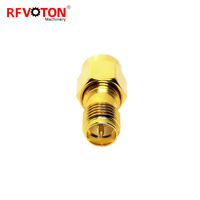 Usine directement adaptateur Rp polarité inversée Sma prise femelle vers Sma prise mâle laiton droit Rf adaptateur coaxial Rohs en Stock