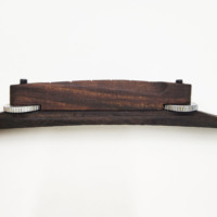 High Base Rosewood Guitar Bridge Wooden Underbody Bridge for Jazz Guitar & Double Bass Instrument Replacement Parts