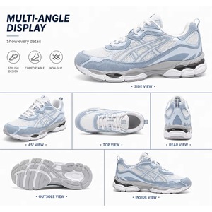 Zapatillas Deportivas Casuales para Hombre, Transpirables, Ligeras, para Correr, Caminar, Estilo Urbano - Product Image 1