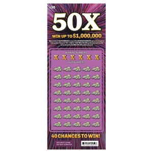 Classical Lucky Number Winning Design Glossy Hd Full Color Black Core Paper Digital Printing Lottery Scratch - Product Image 2