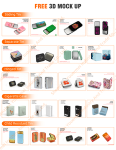 [3280+ แบบ] กล่องโลหะบรรจุภัณฑ์อาหารชาแบบนูนลายตามสั่ง สำหรับเค้ก บิสกิต รูปทรงสี่เหลี่ยมผืนผ้า ปิดผนึกแน่น ปลอดภัยสำหรับอาหาร ใช้ซ้ำได้ - Product Image 4