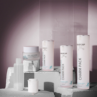 Flacon vide personnalisé de luxe en acrylique vide de 15ml 30ml 50ml de crème givrée cosmétique lotion sérum en plastique avec pompe sans air