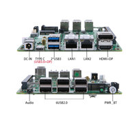 Nouvelle carte mère industrielle embarquée Intel NANO ITX DDR4 monocanal SATA MAX 32 Go triple affichage pour contrôle industriel