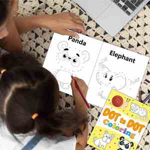 Juego Educativo y Entretenido de Rompecabezas, Actividades, Libro de Conectar los Puntos, Desafiante y Divertido para Niños - Product Image 1