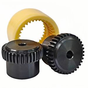 Giunto Flessibile Universale in Acciaio di Alta Qualità, Personalizzabile OEM, con Ingranaggi a Denti Curvi, Corona e Pignone NL - Product Image 2