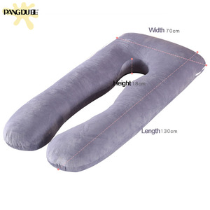Almohada de Lactancia y Embarazo de 130*70cm, Cojín Ergonómico para Dormir para Mujeres Embarazadas - Product Image 2