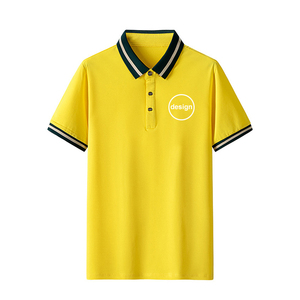 Chemises polo pour hommes OME, vêtements de travail d'été personnalisés, chemises à manches courtes à col, logo brodé, t-shirt polo pour hommes en coton de marque - Product Image 1