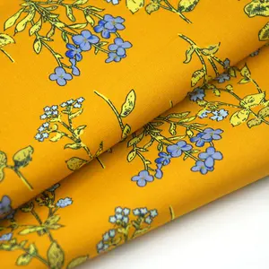 Customized mill flower designs choose hawaiian style woven textile digital women baby print 100 cotton fabric