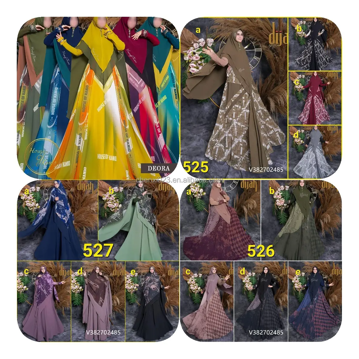 S-5XL plus size2022 Spring Fall Maxi Black Plus Size Muslin Wedding Dress Straight Evening Abaya Women Muslim Ladies Long Dress