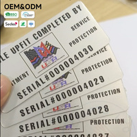 Etiquetas de Identificación de Equipos Industriales con Número de Serie Grabado Permanente en Acero Inoxidable 304 316, Etiquetas de Código QR para Seguimiento de Activos