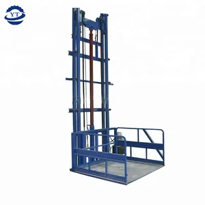Plate-forme verticale d'ascenseur de cargaison pour entrepôt mini ascenseur de fret matériel