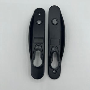 Serrure de porte coulissante contemporaine pour balcon et terrasse à ouverture simple, en aluminium <span class=keywords><strong>moderne</strong></span>, avec crochets pour portes et fenêtres, installation facile - Product Image 3