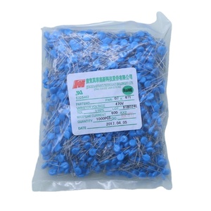 Hot Selling Varistor ZOV FNR GVR 07K471 <strong>07D471K</strong> 470Vdc 7mm 10% - Product Image 1