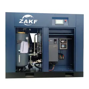Compresor de aire industrial para máquinas de procesamiento de alimentos, compresores de aire de velocidad fija, accionamiento directo, 45kw, precio