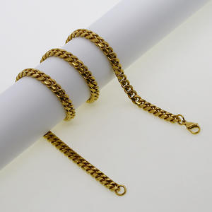 Joyería de hip hop estilo de moda collar de lujo y pesado collar cubano súper grande cadena de eslabones cubanos culo grande enlace cubano Miami - Product Image 1